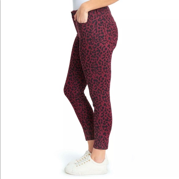 Sanctuary Ankle skinny Cheetah print Jeans - Picture 2 of 6